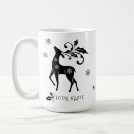 Personlig helgdagspresent kaffemugg