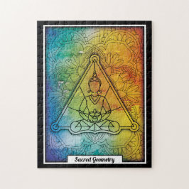 Personlig Helig Geometry Buddha Pussel
