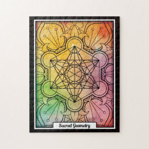 Personlig Helig Geometry Metatron's Cube Pussel