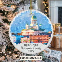 Personlig Helsingfors Ornament, Finland