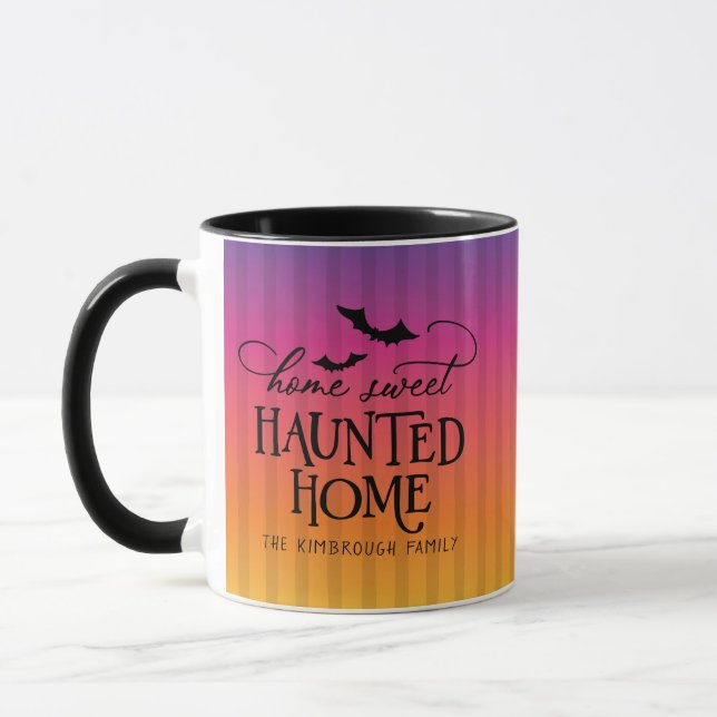 Personlig Hem Söta Hemskaste Hem Halloween Mugg (Vänster)