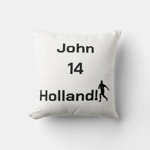 Personlig heminredning för Holland-fotbollsfans Kudde