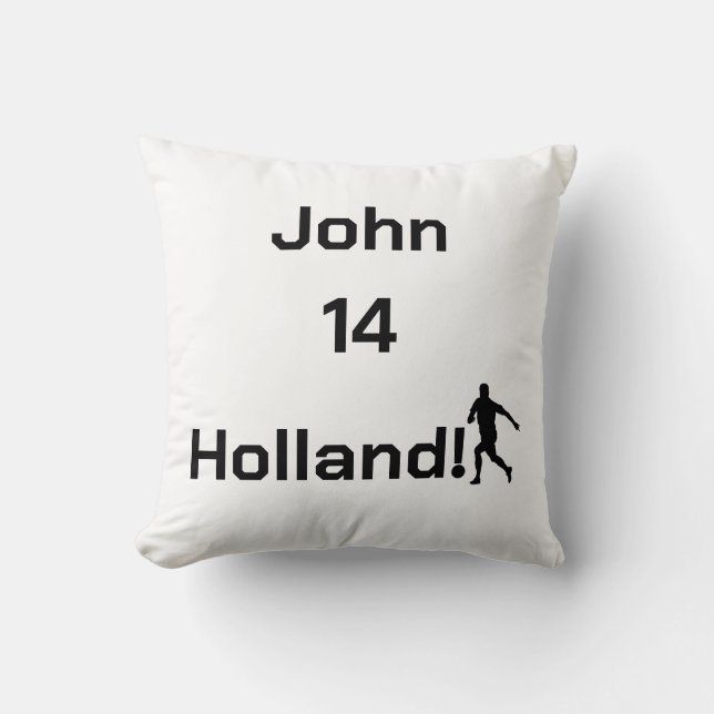 Personlig heminredning för Holland-fotbollsfans Kudde (Framsida)