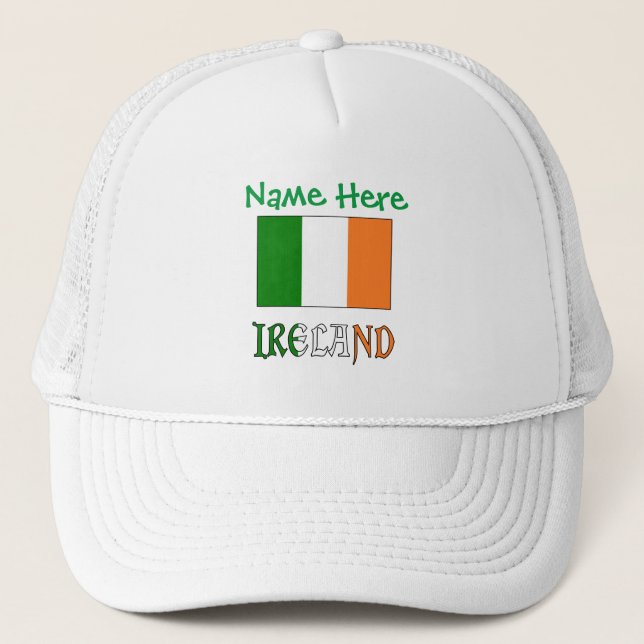 Personlig Heritage Irland Flagga Keps (Framsida)