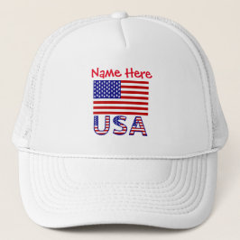 Personlig Heritage USA-flagga Keps