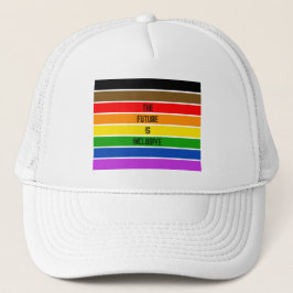 Personlig HGBTQ Personer i Färg Flagga Keps