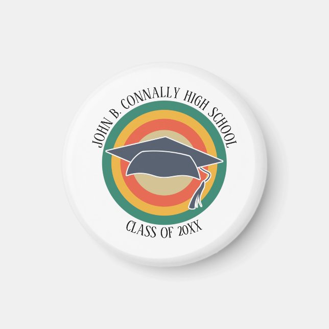 Personlig High School Studenten, klass 2022 Magnet (Framsidan)
