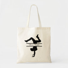 Personlig HipHop Dance Silhouette Tote