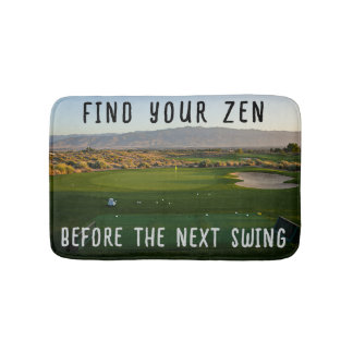 Personlig Hitta din Zen Golf Course Badrumsmatta