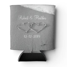 Personlig hjärta i sandburk i bröllop kan kyla