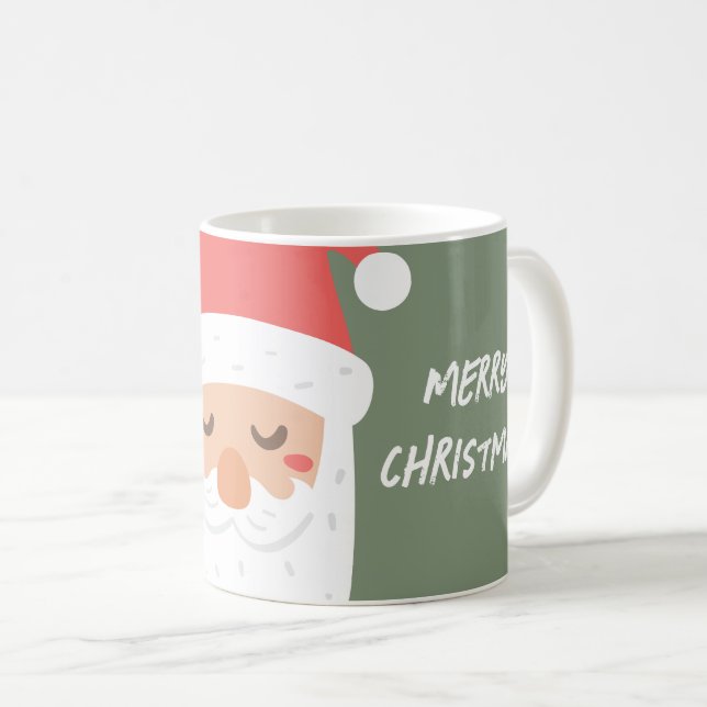 Personlig Ho ho ho God jul Jultomten Kaffemugg (Framsida höger)