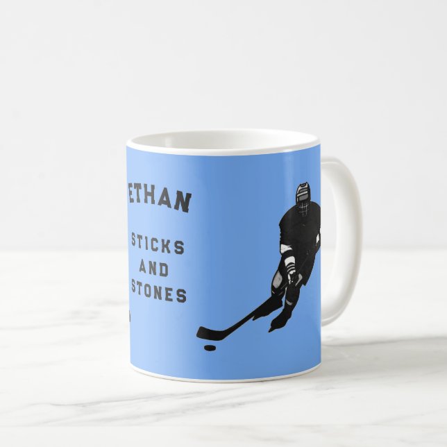 Personlig Hockey Kaffemugg (Framsida höger)