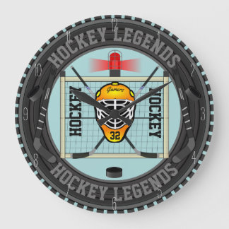 Personlig Hockey Legends Clock Stor Klocka