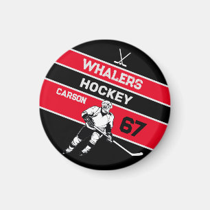 Personlig Hockey Magnet