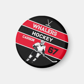 Personlig Hockey Magnet