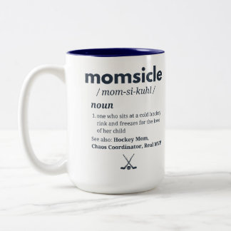 Personlig Hockey Momsicle Mugg