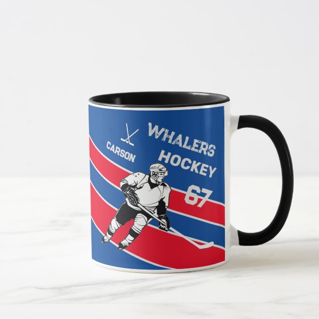 Personlig Hockey Mugg (Höger)