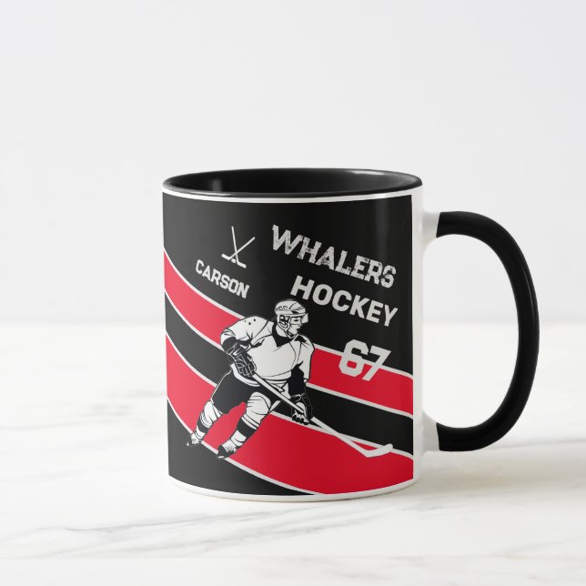 Personlig Hockey Mugg (Höger)