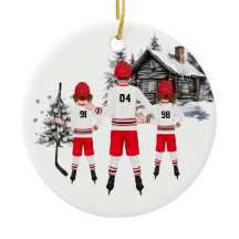 Personlig Hockey Ornament