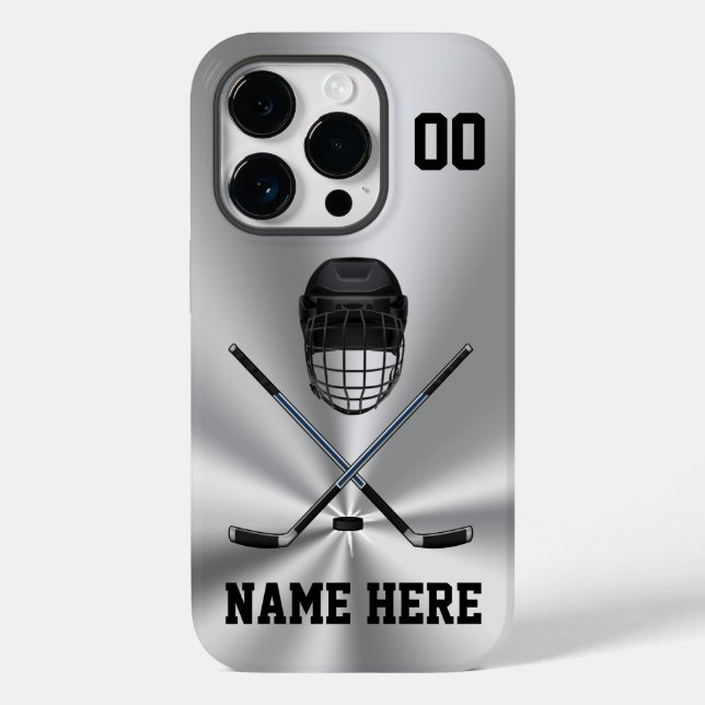 Personlig, Hockey Phone Case, New to Older (Baksida)