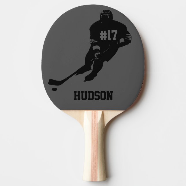 Personlig Hockey Ping Pong Paddle Pingisracket (Framsidan)