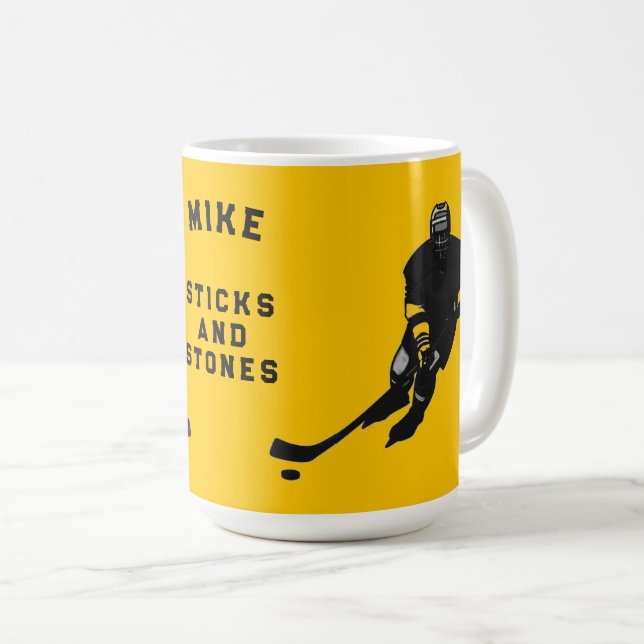 Personlig hockey Player-presentidéer Kaffemugg (Framsida höger)