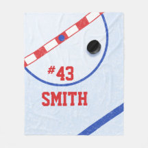 Personlig Hockey Players Center Ice & Puck