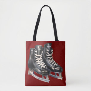 Personlig Hockey Skate Bag med namn och nummer Tygkasse