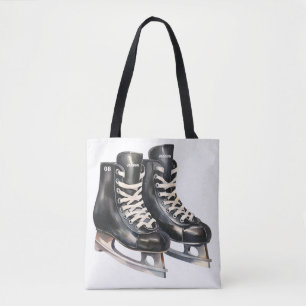 Personlig Hockey Skate Bag med namn och nummer Tygkasse