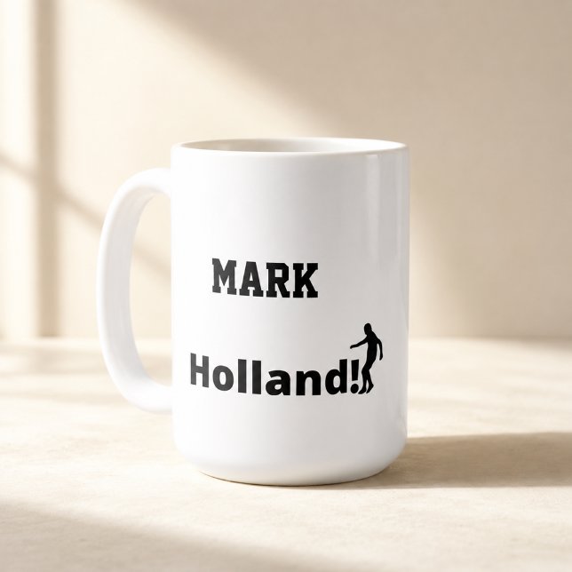 Personlig Holland Fotboll Fan Kaffe Kaffemugg (Skapare uppladdad)