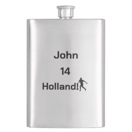 Personlig Holland Fotboll Fan Tribute Fickplunta
