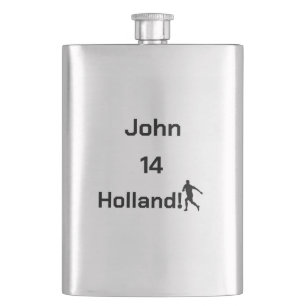 Personlig Holland Fotboll Fan Tribute Fickplunta