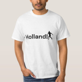 Personlig Holländsk Fotboll Atletisk Stil   T Shirt