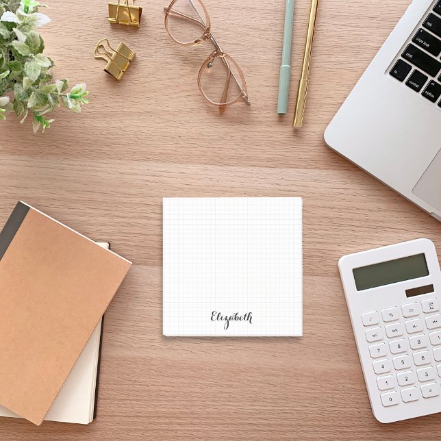 Personlig Home Office Business Post-it Block (Personalized Home Office Business Post-it Notes)