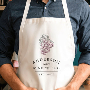 Personlig Home Vin Cellar Förkläde