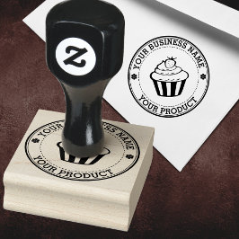 Personlig Homemade Logotyp Anpassningsbar Stämpel