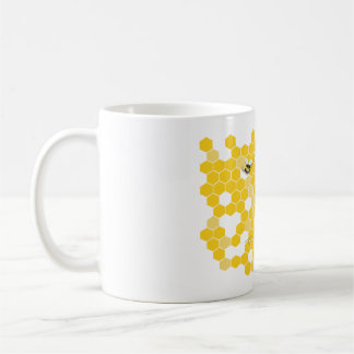 Personlig Honeycomb Bee Mugg