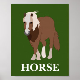 Personlig Horse Animal Horse Rider Horse Lover Poster