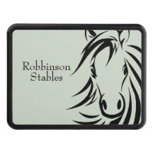 Personlig Horse Trailer Hitch Cover