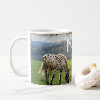 Personlig Horses Ranch Farm Design Coffee Mugg