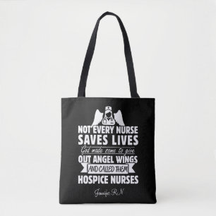 Personlig Hospice Nurse Quote Tygkasse