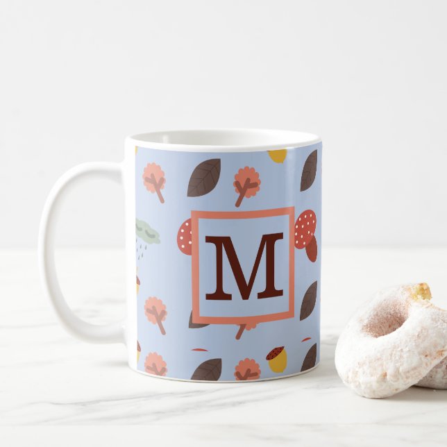Personlig höst kaffemugg (Med munk)