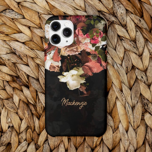 Personlig - höstblommor, formaterad utskrift Fodra (Skapare uppladdad)