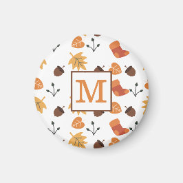 Personlig Höstmagnet Magnet