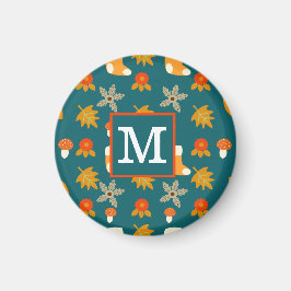 Personlig Höstmagnet Magnet