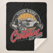 Personlig Hot rod Garage Retro Anpassningsbar Road