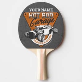Personlig Hot rod Garage Roadster Repair Shop Pingisracket