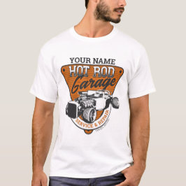 Personlig Hot rod Garage Roadster Repair Shop T Shirt