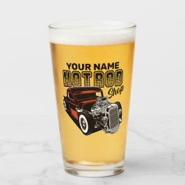 Personlig Hot rod Shop Retro Garage Lastbil Glaskopp