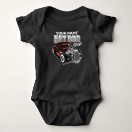 Personlig Hot rod Shop Retro Garage Lastbil T Shirt